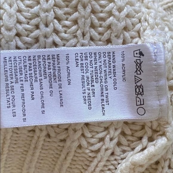 BDG sz SP button down open knit lace up back v-neck cardigan sweater - Picture 6 of 8